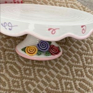 Avon 2005 President’s Club Pedestal Cake Plate